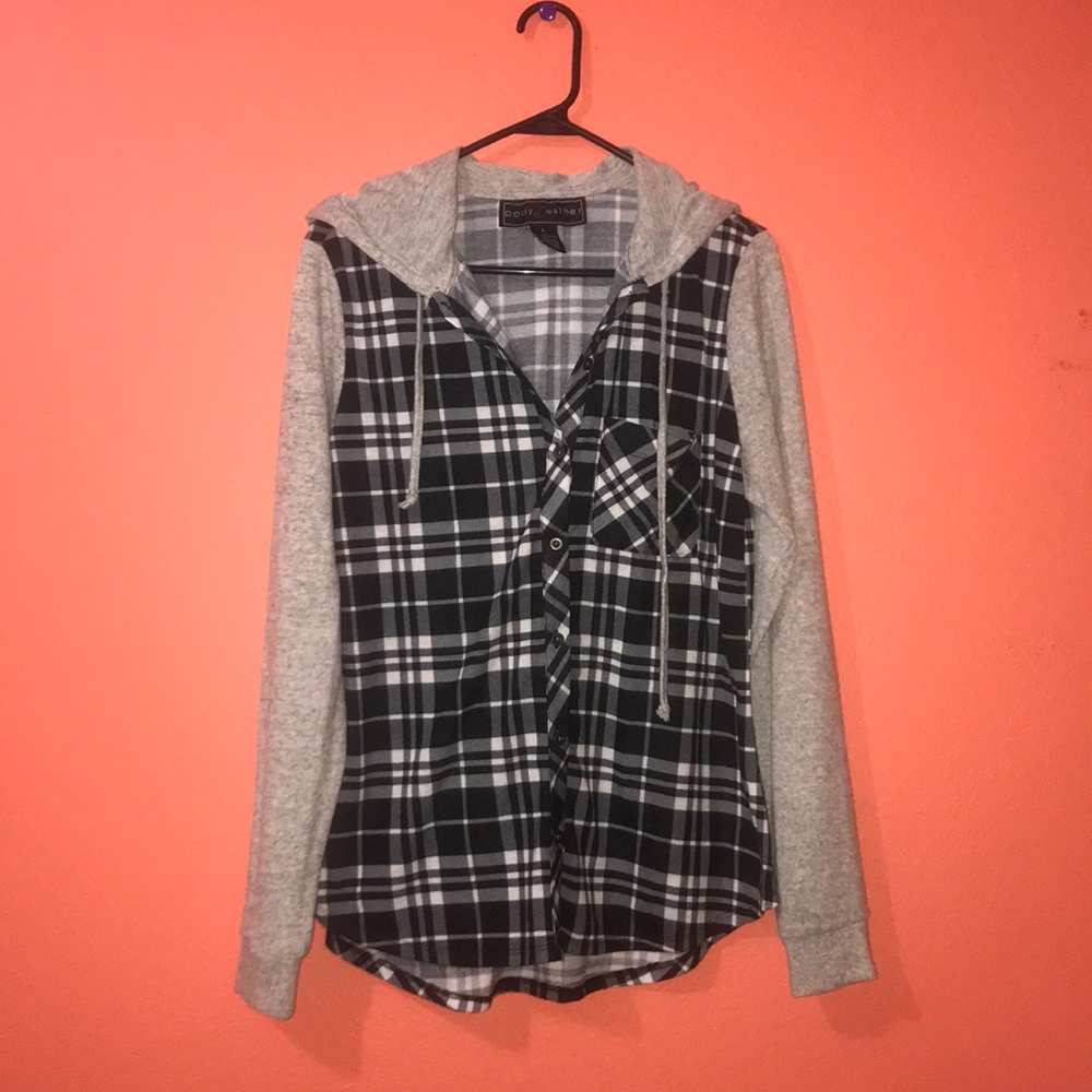 Flannel blouse